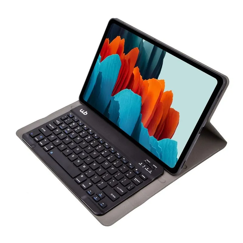Capa c/ Teclado p/ Samsung Galaxy Tab S7 11 polegadas wb com duração de até 40hrs de bateria