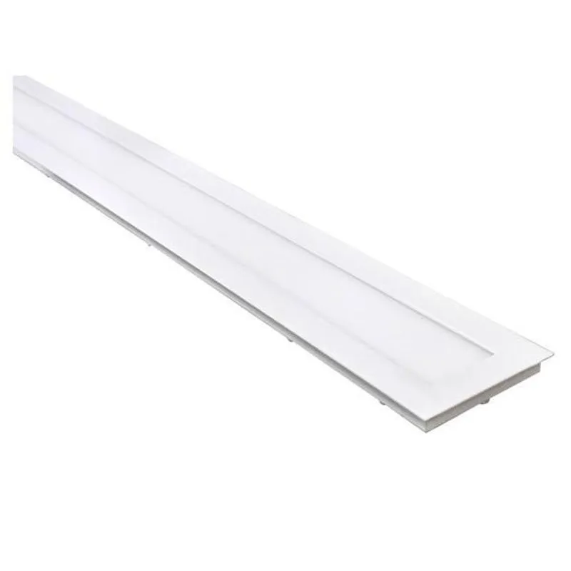 Painel De Embutir 120cm Led 72w 3000k Ip20 Bivolt Nordecor