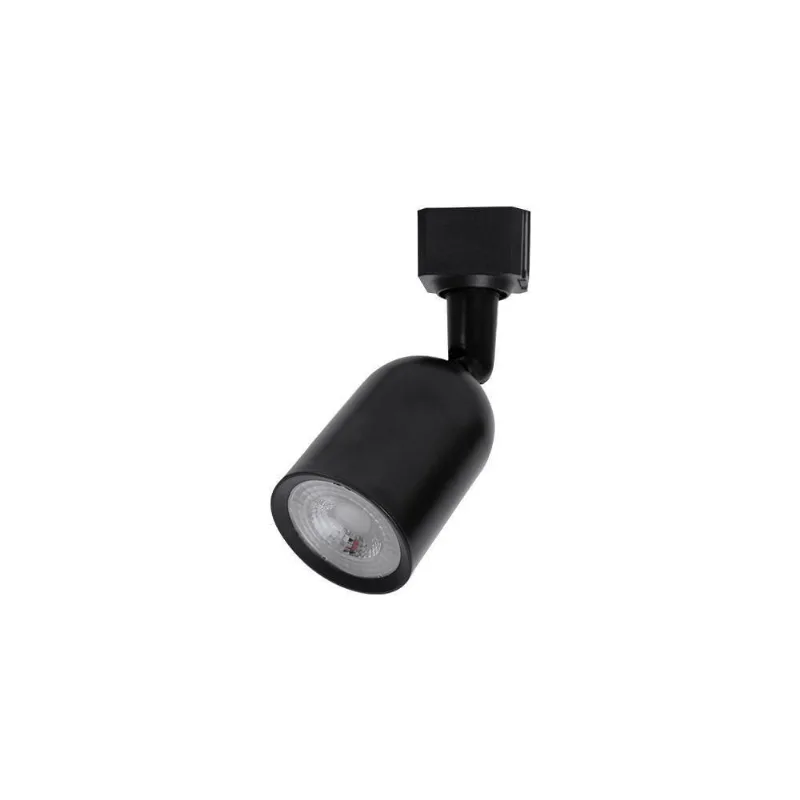 Spot Direcionável Para Trilho Eletrificado Nordecor Basic 7w Bivolt Preto 4000k Luz Neutra 6129