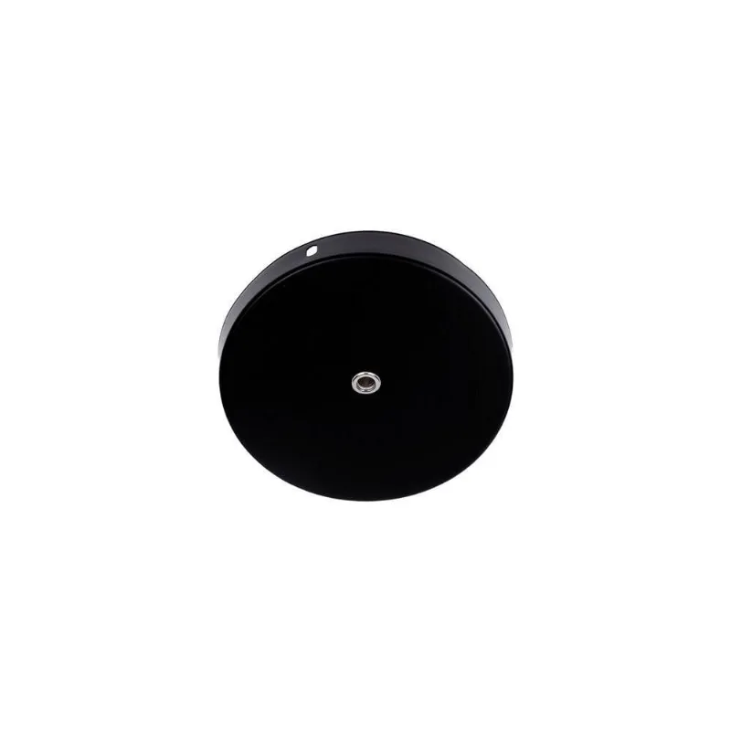 Canopla De Sobrepor Nordecor Para Spot - Pendente 12cm Preta Preto 6207