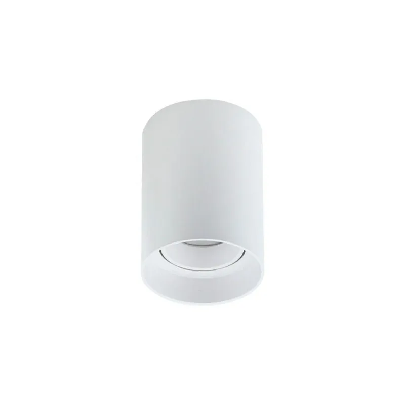 Spot De Sobrepor Nordecor Loch Ar70 Gu10 Redondo Bivolt Branco 6236