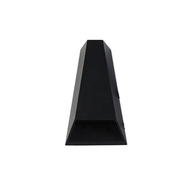 Arandela Led Nordecor Drie 2614 Preta 6W / Ip65 / 3000K /