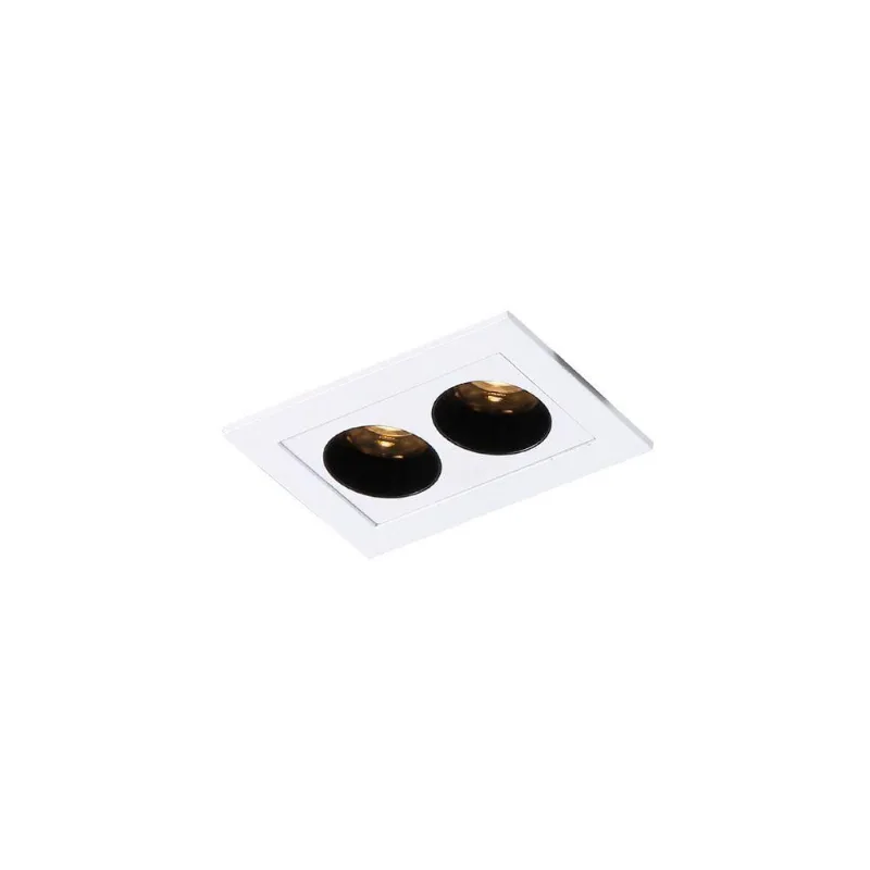 Spot De Embutir Nordecor Powerus Led 4w Bivolt 3000k Luz Amarela