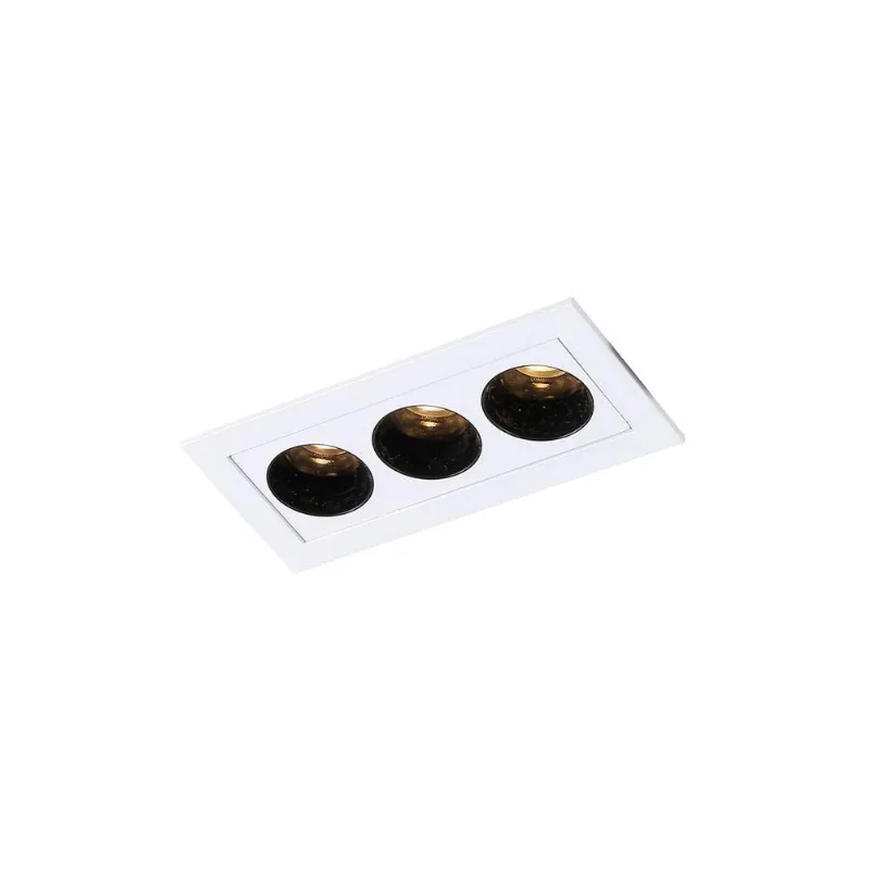 Spot De Embutir Nordecor Powerus Led 6w Bivolt 3000k Luz Amarela
