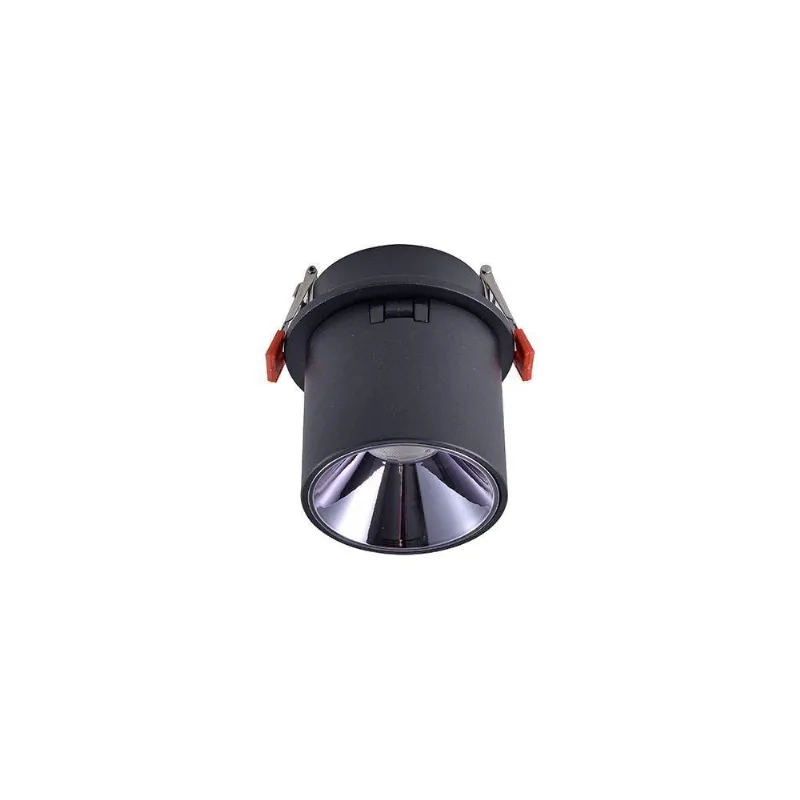 Spot Direcionável De Embutir Nordecor Alny Led 10w Bivolt Preto 6384