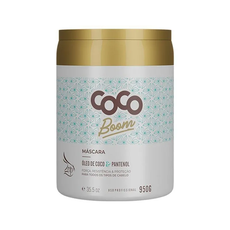 Zap Máscara Coco Boom Tratamento Capilar 950g