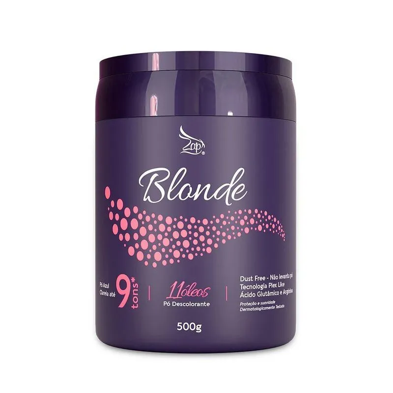 Zap Blond 9 Tons Pó Descolorante 500g