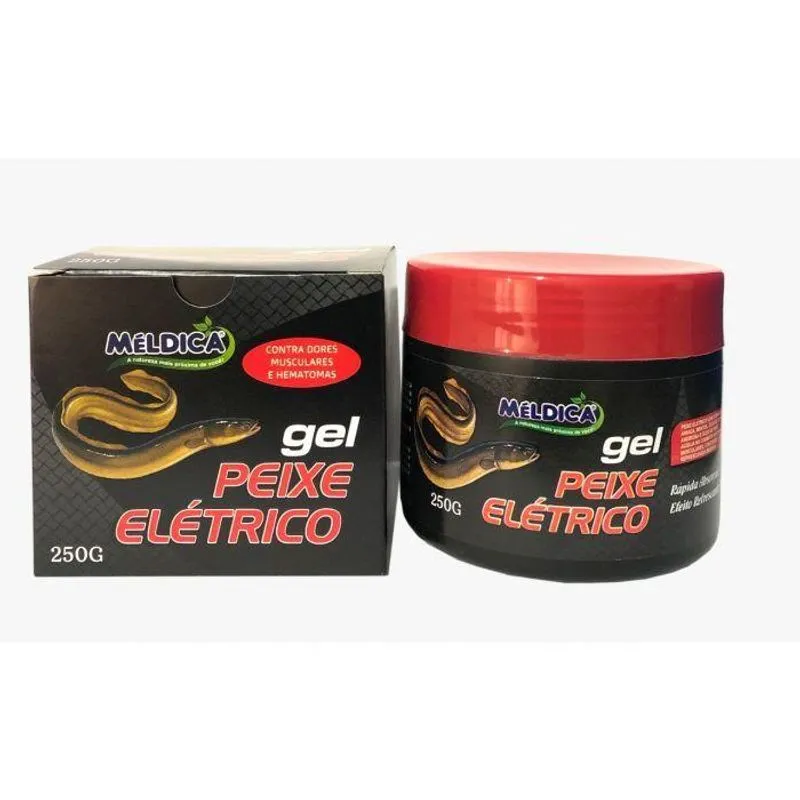 Gel De Massagem Peixe Elétrico 250g - Méldica