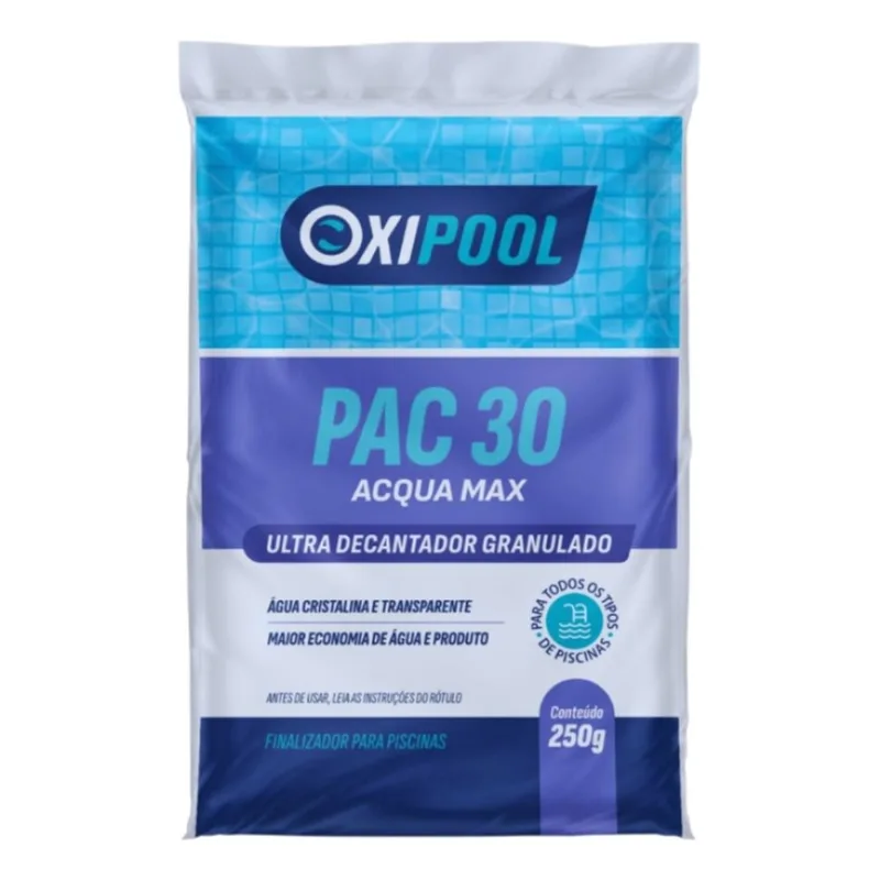 Acqua Max Ultra Decantador Oxipool Pac30 Keepclor 250g