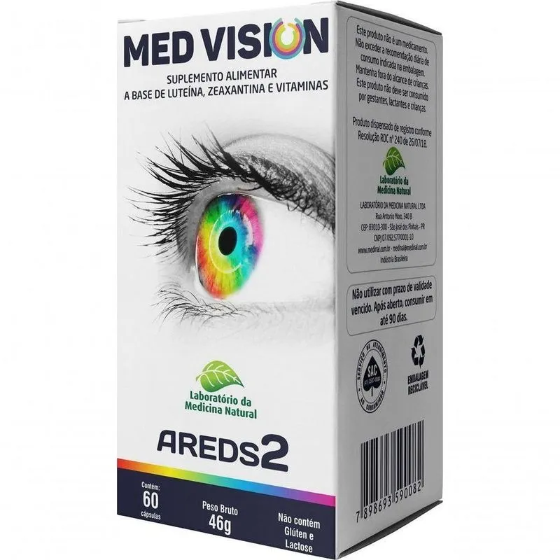 Med Vision 60 Cápsulas Medinal 60 Cápsulas
