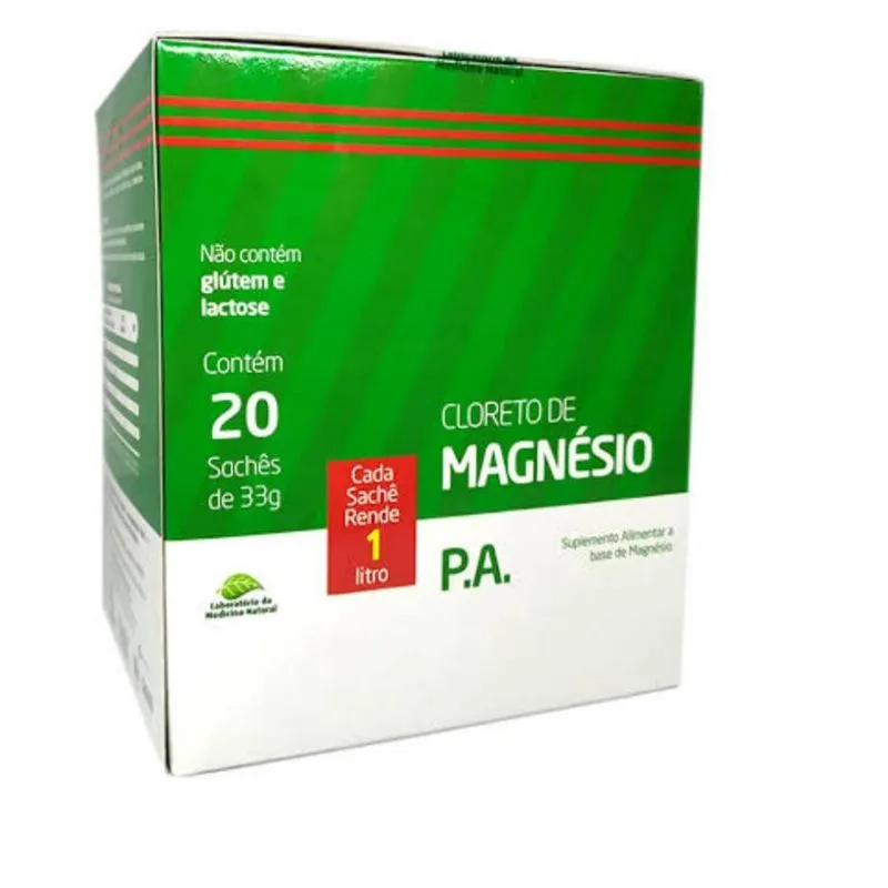 Cloreto De Magnesio p. A 20Sac X 33G Medinal