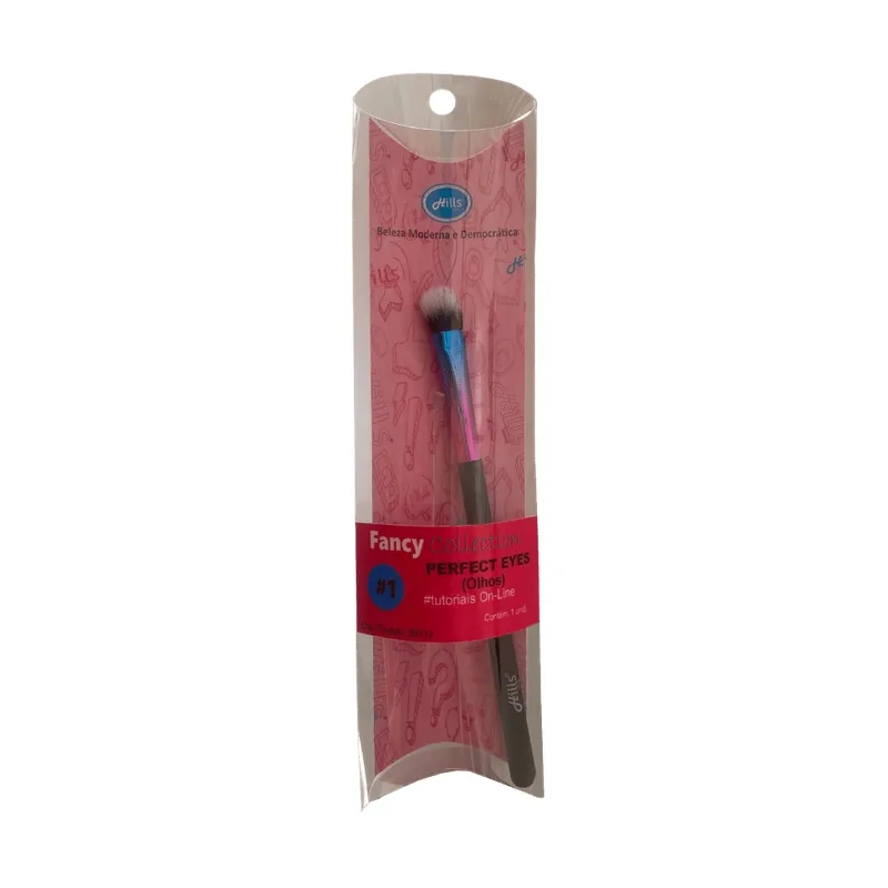 HILLS Beauty Pincel de Maquiagem - Perfect Eyes- linha fancy - Marca: Hills Beauty