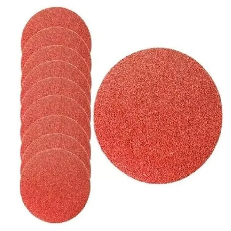 10 X Lixas Disco Grão Liso 225mm 9 Polegadas Lixadeira
