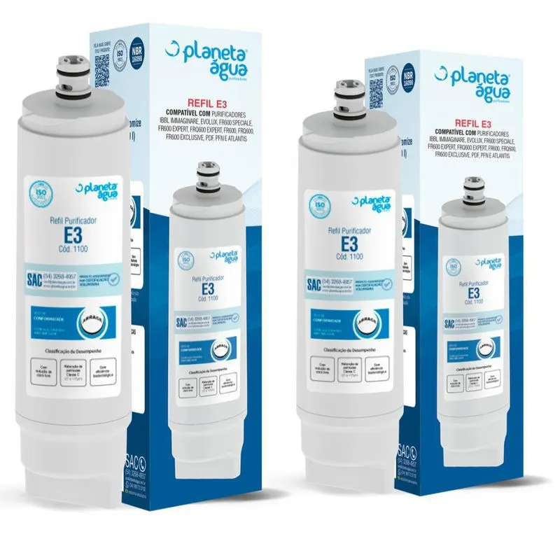 Kit 2 Refil Filtro Ibbl Evolux Innovare Expert Bdf Pdf