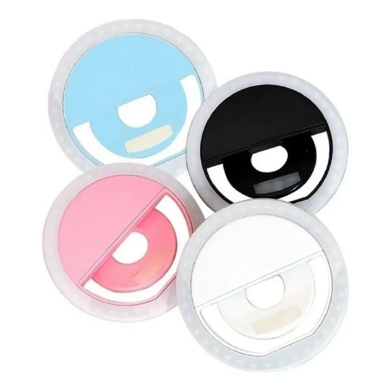 Ring Light Clipe Anel Luz Pra Selfie Flash Celular Perfeito