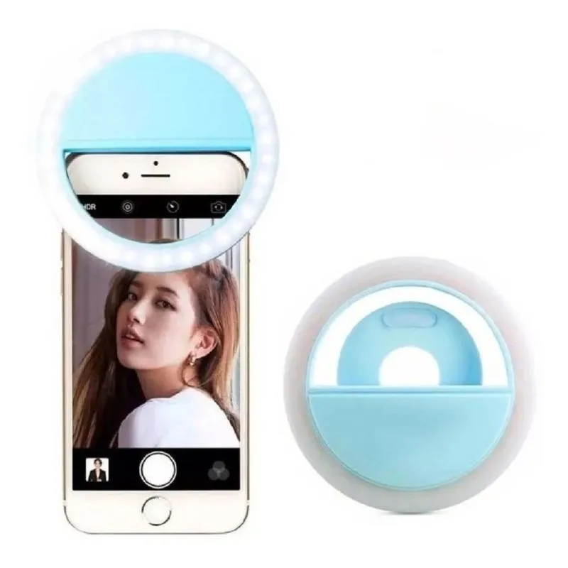 Clip Anel De Luz Led Maquiagem Fotos Selfie Vídeo Universal