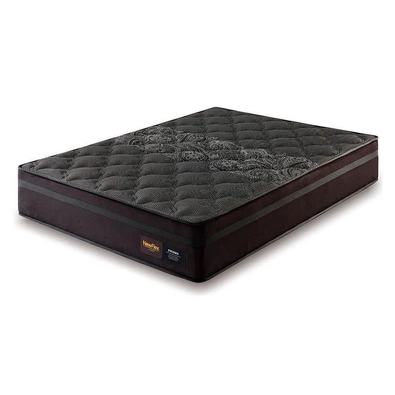 Colchao Queen Molas Ensacadas Prisma Black 158x198x28 Newflex Colchoes