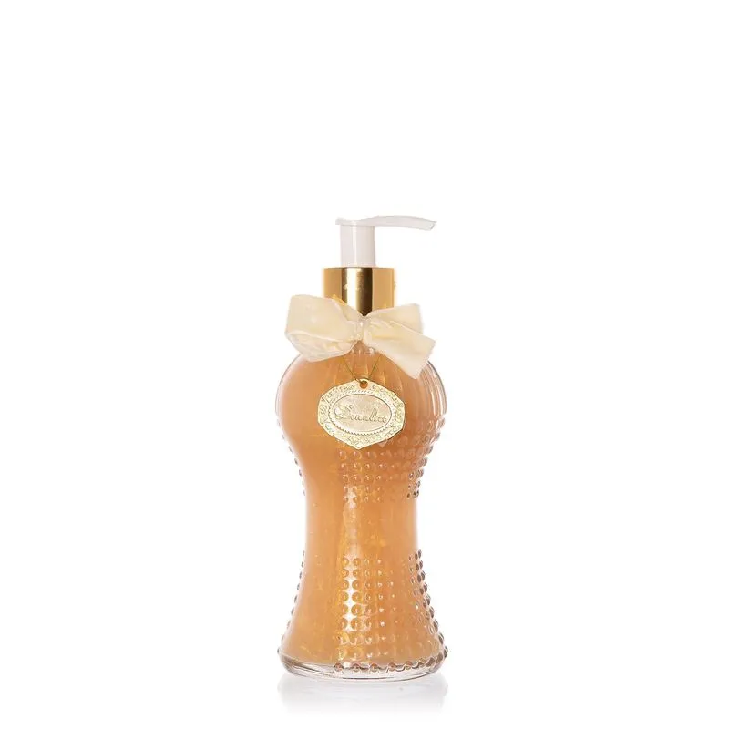 Sabonete Líquido Cintura 210ml Flores E Folhas - Dourado