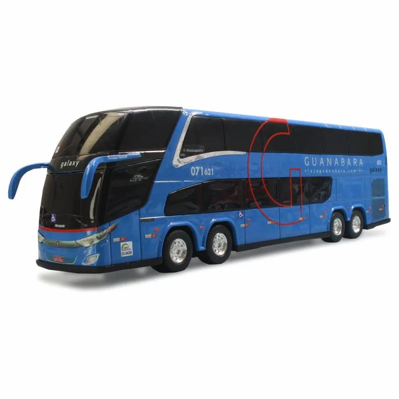 Ônibus Miniatura Expresso Guanabara New G7 Dd
