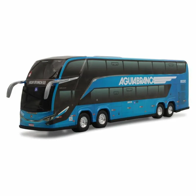 Ônibus Miniatura Águia Branca G8 Dd Azul
