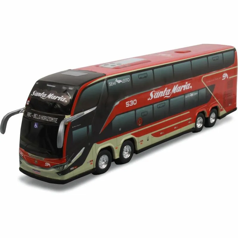 Ônibus Miniatura Transportes Santa Maria Dd G8 Lançamento