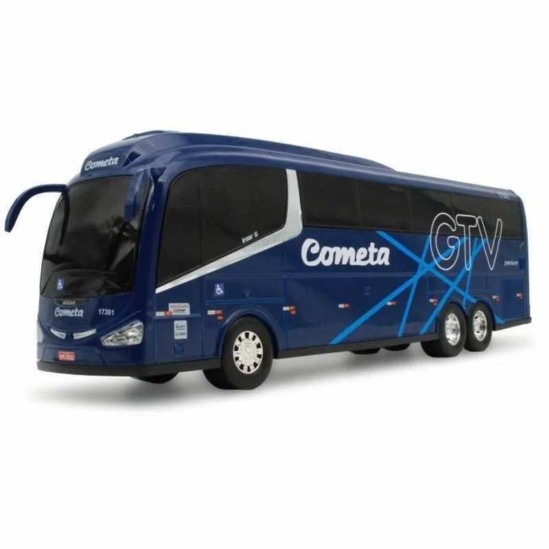 Ônibus Miniatura Viação Cometa Gtv 48 Cm