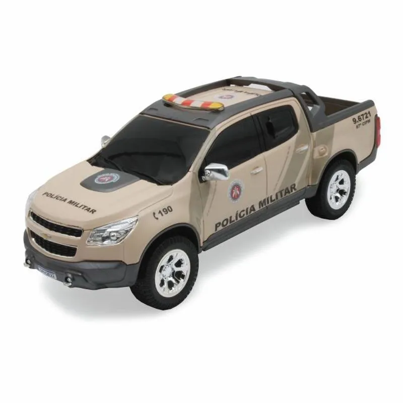 S10 Em Miniatura Viatura Polícia Militar Bahia Pm Ba Nova