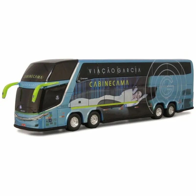 Ônibus Em Miniatura Viação Garcia Cabine Cama Dd