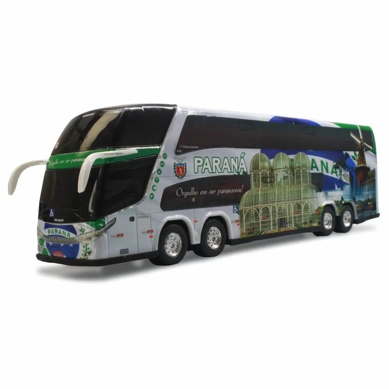 Ônibus Em Miniatura Estado Paraná Pr Dd