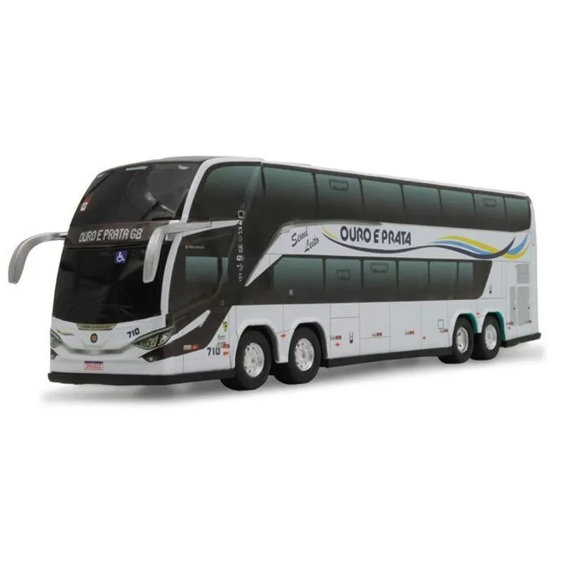 Ônibus Em Miniatura Viação Ouro E Prata G8 Dd