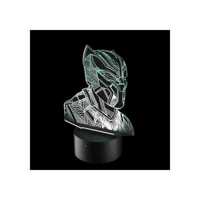 Luminária de Led - Pantera Negra