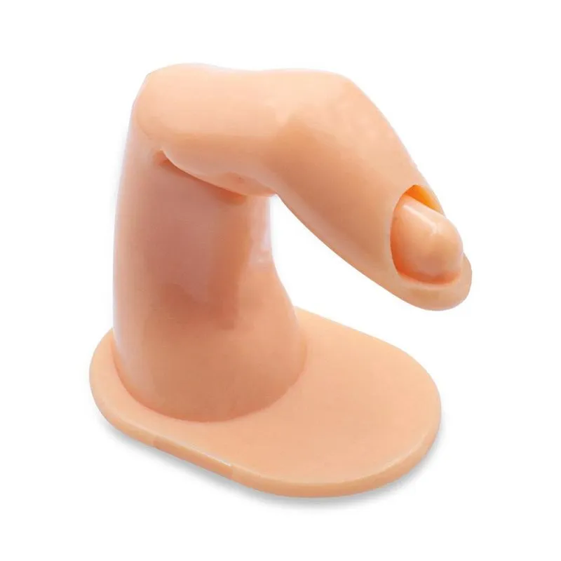 Dedo Postiço Treinamento Manicure Encaixe Unhas Gel Fibra