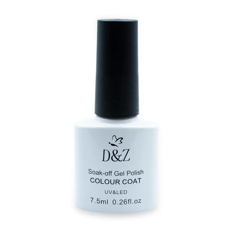 Esmalte Em Gel Branco Unhas Led Uv 7.5ml Dez Dz