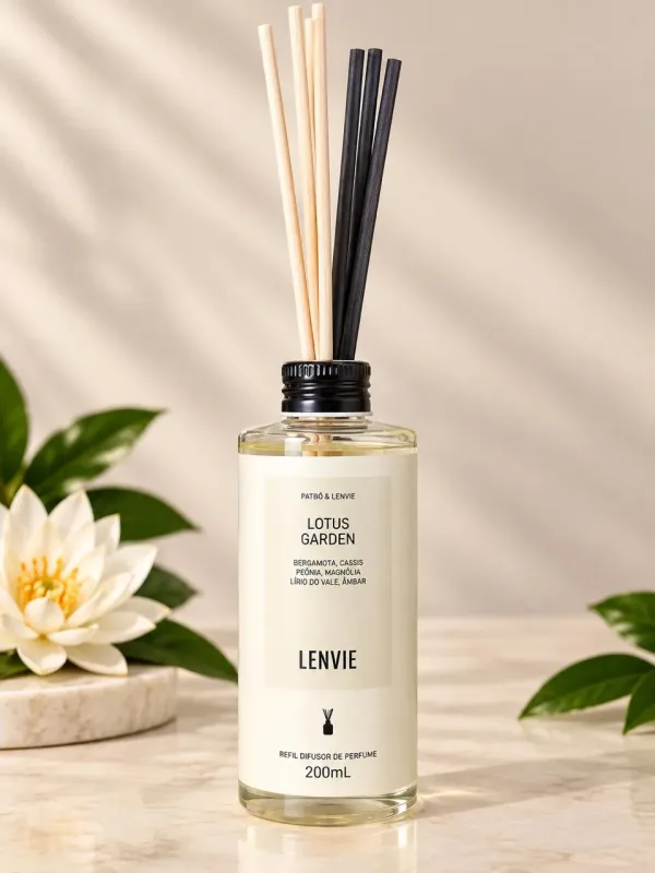 REFIL DIFUSOR DE PERFUME LOTUS GARDEN 200ML