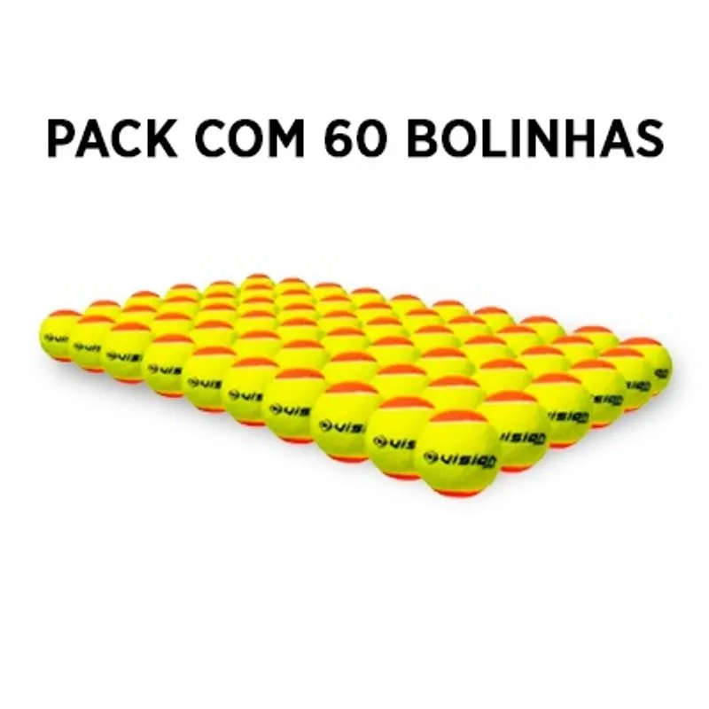 Saco de Bola de Beach Tennis Vision - 60 unidades
