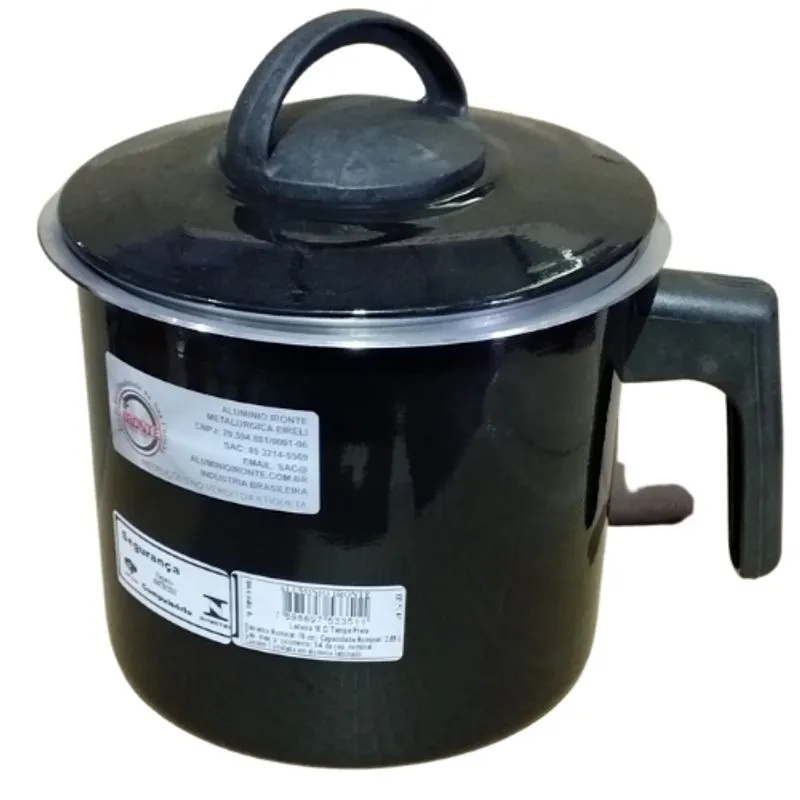 Leiteira 14 c/tampa ironte