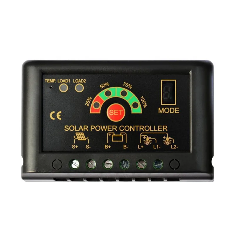 Controlador De Carga Solar Jns - 12/24v Auto - 20a