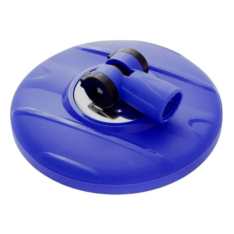 Base para Mop Inox e Plástico 16cm Perfect Rotação 360 Graus Base Cabo Mop Perfect Pro 360 Move Esfregão Giratório 16Cm 972376