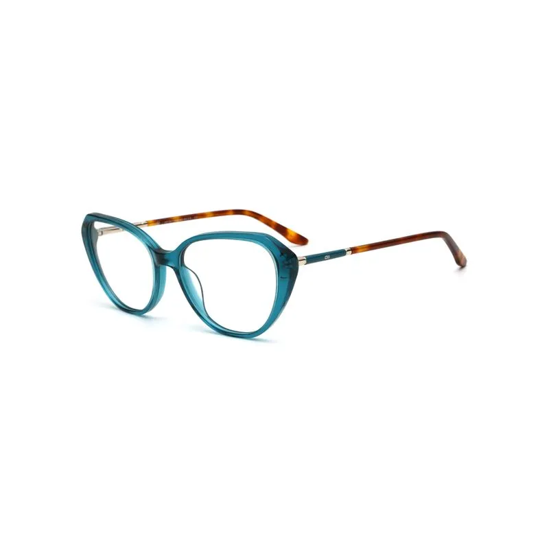 Armação para Óculos de Grau Feminino Dii Collection 1 9001 Azul Translúcido Armação para Óculos de Grau Feminino Dii Collection 1 9001 A