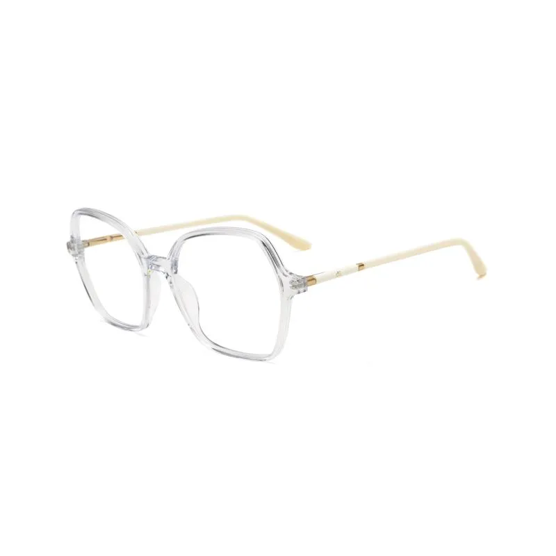 Armação para Óculos de Grau Feminino Dii Collection 1 9003 Cinza Cristal com Rosa Armação para Óculos de Grau Feminino Dii Collection 1 9003 Cin