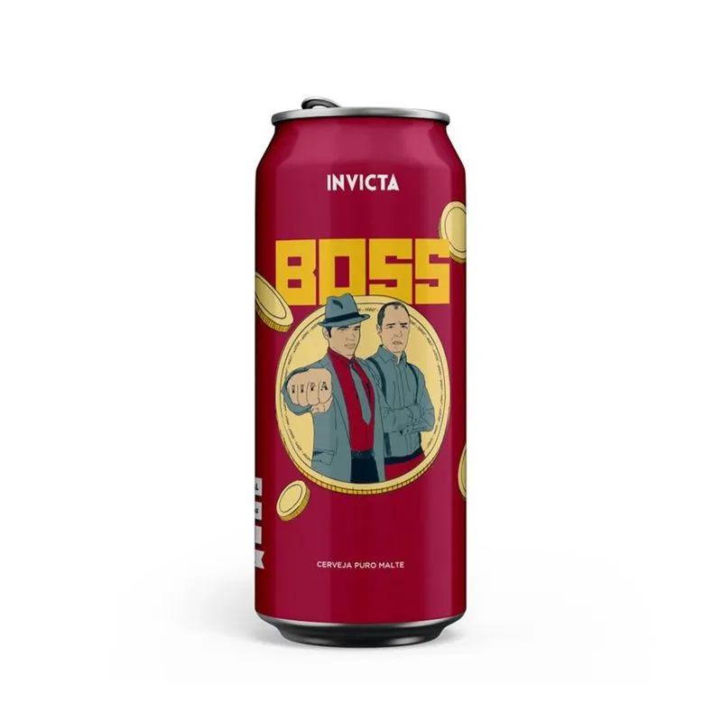 Cerveja Invicta Boss Lata 473ml