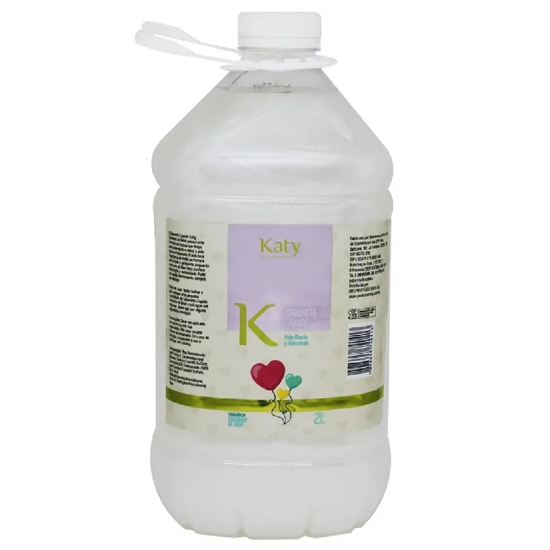 Sabonete Líquido Cheirinho De Bebê Katy 2l Com Aloe Vera