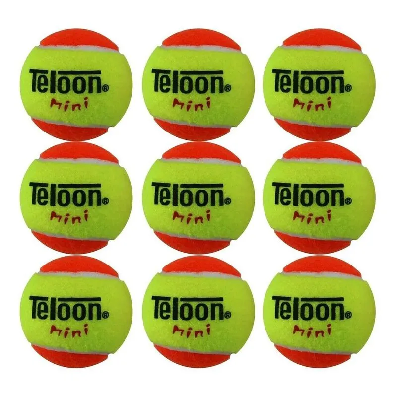 Bola De Beach Tenis Com 3 Laranja.