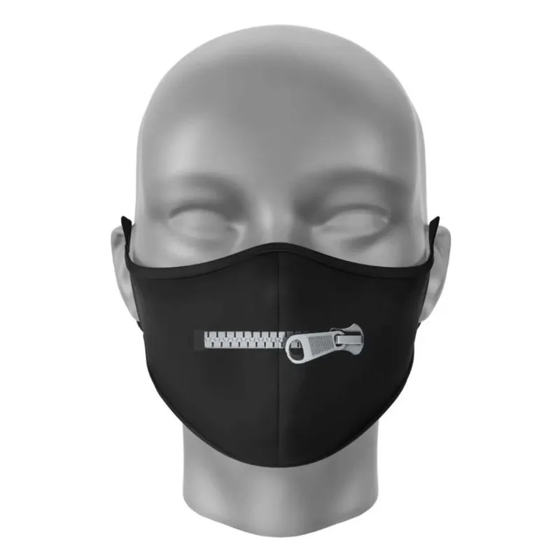 Máscara Antibacteriana Bocas Zíper