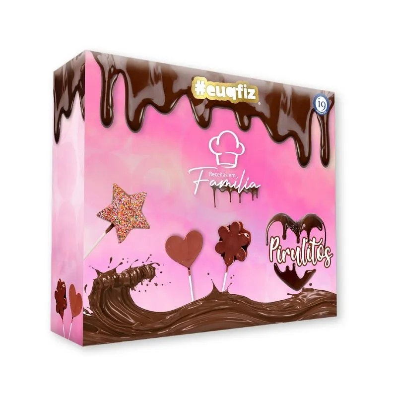 #EuQFiz Receitas Pirulito de Chocolate - I9 Brinquedos