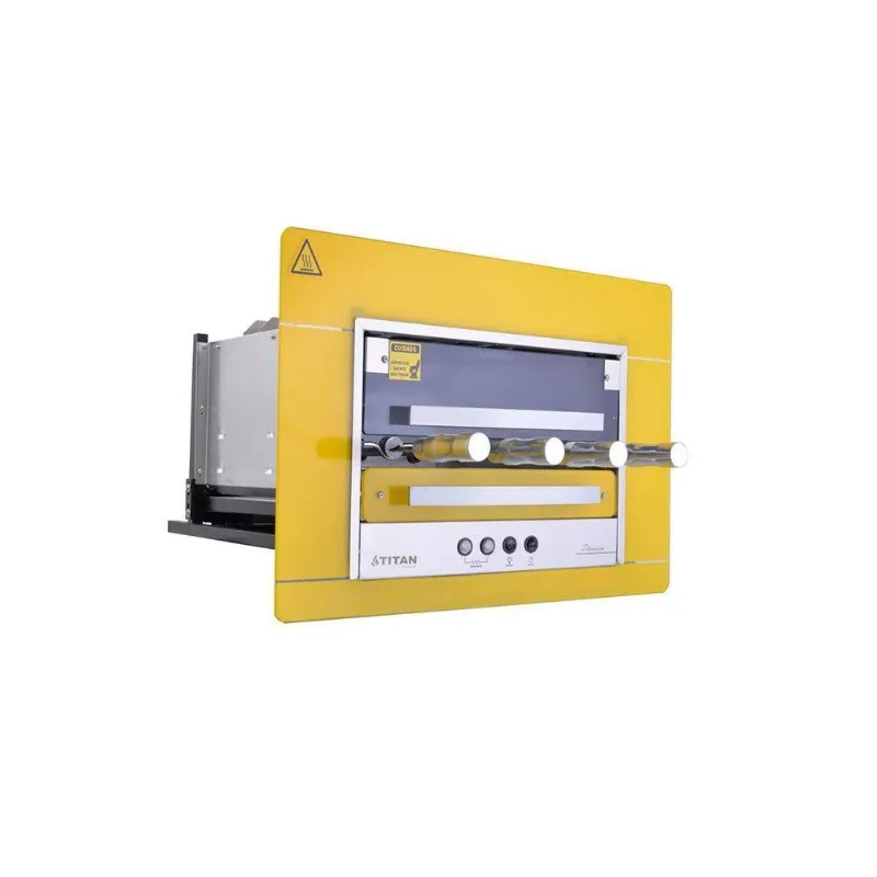 Assador 4 Espetos Titan Amarelo 220v