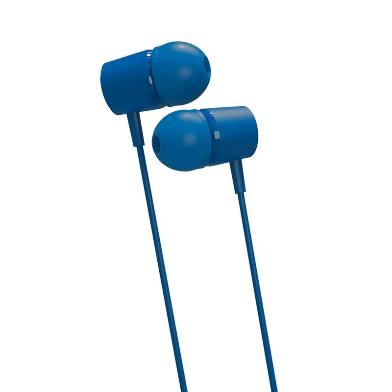 Fone de Ouvido Intra-Auricular, Conector P3 Azul