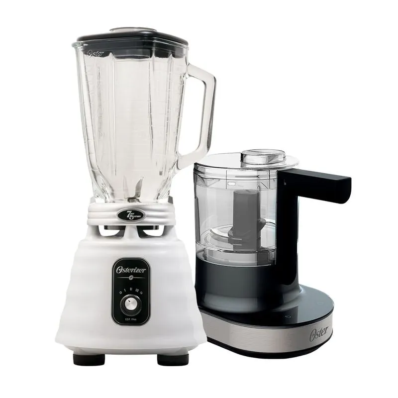 Kit Edição Limitada 75 Anos - Liquidificador Osterizer e Processador - 220V