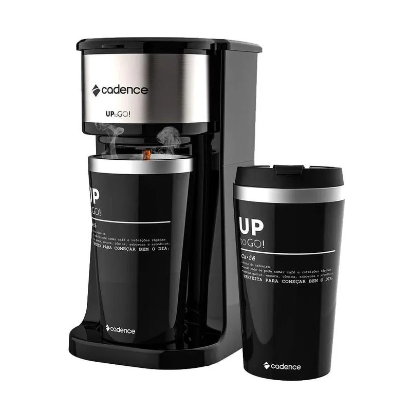 Cafeteira Elétrica Cadence To Go Com 2 Copos Térmicos 220V 220V