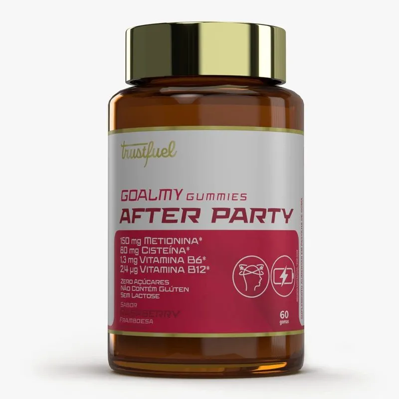 Goalmy Gummies After Party Raspberry 60 Caps Trustfuel